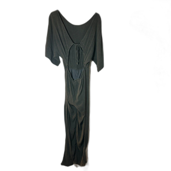 Rokoko Gray Jumpsuit Keyhole Back Style R68395 - Picture 5 of 5